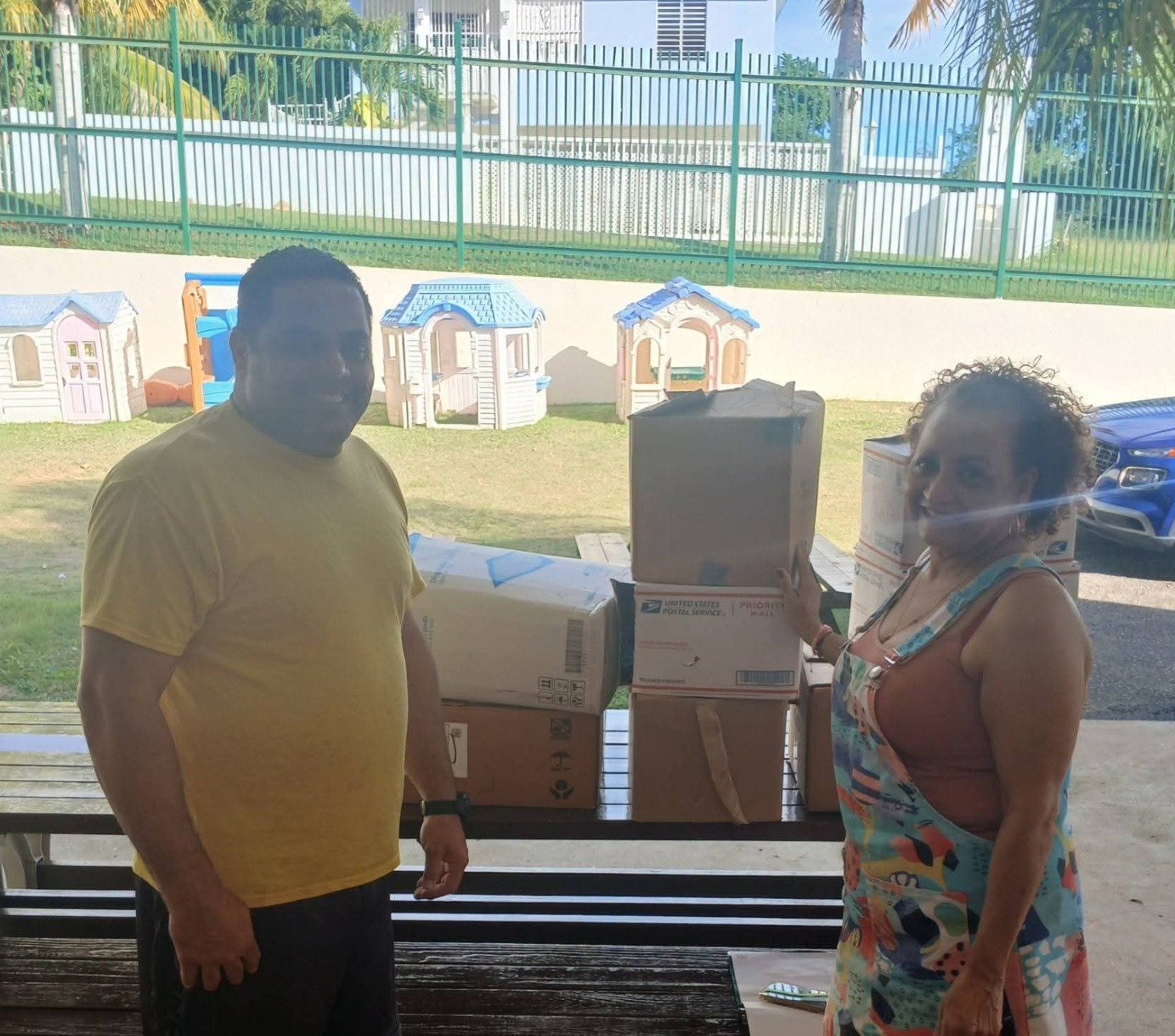 Entrega de suministros